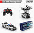 BLUEJAY Transform Rc Cars for Boys 4-7 8-12, 2.4Ghz 1:18 Scale Remote Control Car Transforming Robot, One-Button Deformation 360° Rotation and Dri...