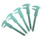 TamBee 6Inch 150mm Mini Caliper Double Scale Plastic Vernier Caliper for Jewelry Sliding Gauge Ruler Measuring Tool 5PCS(Mint Green)...