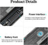 10.8V 48WH PA5024U-1BRS Battery Replace for Toshiba Satellite C55-A C55T C855 C855D L855 L875 S855 P855 Series C55-A5300 P855-S5312 PA5109U-1BRS L...