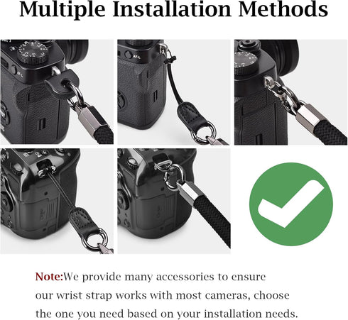Camera Strap Rope,Camera Neck Strap Shoulder Strap for Fujifilm X100VI X100V XS20 XT5 for A6000 A6100 A6400 A6700 A7IV for Canon EOS R6 R10 for Ni...