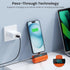 Mini Portable Charger with USB-C Connector 5200mAh,Compact LCD Display Power Bank,Cute Battery Pack Compatible with iPhone 15/15 Plus/15 Pro/15 Pr...