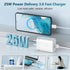 USB C Fast Charger, 25W Super Fast Charger Type C Wall Charger Block with Android Phone Charger 8FT Cable for Samsung Galaxy S22/S22 Ultra/S22+/S2...