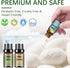Woody Essential Oils Set, Men Scents Fragrance Oil Aromatherapy Essential Oils Kit for Diffuser (6x10ML) - Sandalwood, Cedarwood, Teakwood, Agarwo...