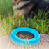 Messy Mutts Silicone Non-Spill Bowl | Dog or Cat Travel Necessity | Splash Less Food/Water Bowl for Pets | Slobber Stopper Water Bowl | 5.25 Cups ...