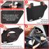 Pet Car Door Cover-ALLENLIFE Waterproof Polyester Protector for Back Seat Doors, Anti Scratch and Machine Washable, Safe for Dogs, Suitable for Al...