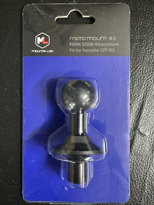 motomount R3 for Yamaha YZF R3(2016+) Ram Stem Nut/Mount with 1inch(25mm) TPU Ball- Compatible with Phone/Camera/GPS Mount(Adapter)...