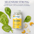 Solaray Yeast Free Selenium 200mcg, Selenium Capsules for Healthy Thyroid Function & Immune Support, High Absorption Supplement, Vegan, 90 Serving...