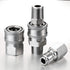 2 Sets NPT 3/8 Inch Stainless Steel Male and Female Quick Connector Kit Pressure Washer Adapters(Internal Thread, External Thread)...