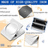 4 Pack Magnetic Clips Heavy Duty, 2.2 Inch Extra Large Clip Magnets, Fridge Magnet Clips, Strong Magnet Clips for Whiteboard, Office Magnets....