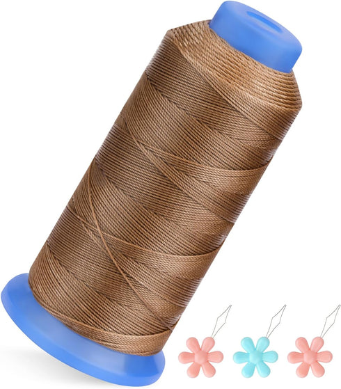 0.55mm Beading Threads, 490Yards Round Waxed Threads Polyester Cord Bracelet Beading Cords Beading Threads Waxed Polyester Cord Waxed Cord for Bra...