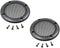 2PCS 3.5 Inch Car Speaker Grill Cover Guard Protector with Black Metal Mesh Speaker Decorative Circle 8 Screws Included (3.5 Inch)...