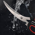 Kitchen Scissor Heavy Duty Poultry Shear All Purpose BBQ Meat Steak Food Cooking Cutting Stainless Steel Ultra Sharp with Toothing Blade...