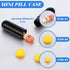 2 Pcs Keychain Pill Holder Waterproof Small Pocket Pill Case Metal Mini Travel Pill Bottle Organizer Box Case Container for Outdoor Travel Camping...