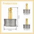 4 Pcs Dog Nail Grinder Replacement Heads Compatible with Casfuy, Professional Diamond Tips Drill Bit Pet Nail Spare Wheels Trimmers for Large Medi...
