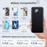 Portable Charger with Built-in Cables, Ultra Slim 13800mAh PD 3.0A USB-C Power Bank, LCD Display Battery Pack Compatible with iPhone 15/15 Plus/15...