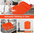 Silicone Griddle Tools Mat for Blackstone,16.9"x 11.8" Spatula Mat with Drip Pad,Heat-Resistant Grill BBQ Caddy Utensils Holder for Kitchen,Cookin...
