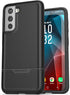 ENCASED Rebel Series Designed for Samsung Galaxy S21 Plus Case, Heavy Duty Protective Phone Case (Black)...