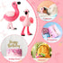 Skylety 8 Pcs 6 Inch Plush Flamingo Party Favors Small Flamingo Stuffed Animal Toy Flamingo Ornaments Keychain Birthday Party Supplies...