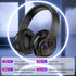Wireless Bluetooth Headphones, Over Ear Headphones,Colorful LED oldable Headset with Built-in Microphone for School/Tablet Computer/PC/TV/Cellphon...