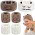 AHONEY Face Washing Headband Wristbands Set, Cute Animals Makeup Spa Skincare Headbands for Washing Face Bath Headband for Women Girls Elastic Hai...