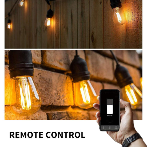 Minoston WiFi Outdoor Smart Plug Dimmable, Smart Dimmer Plug in Work with Alexa, Google Assistant, 400W (MP22WD)......