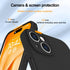 for iPhone 15 Plus Case,with 360°Rotatable Ring Holder Kickstand & Strap Lanyard Premium Liquid Silicone Slim Anti-Scratch Shockproof Protective C...