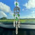 Hanging Car Charm, Handmade Crystal Window Car Hanging Ornaments, Dangling Moon, Healing Crystal Accessories, Rearview Mirror Decorations - Protec...