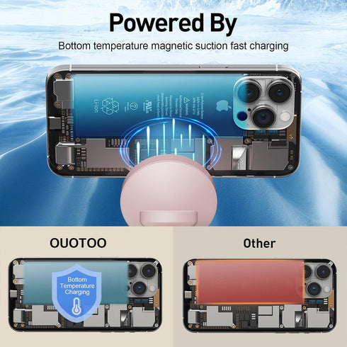 2024 Version 3 in 1 30W Supper Fast Wireless Charging Station for iPhone Apple Watch AirPods, Magnetic Charger Stand Dock Multiple Devices for 15/...