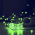 2 Pack Solar Fairy Lights Outdoor,33ft 100LED Solar Powered String Lights Waterproof,8 Modes Green Solar Christmas Lights for St. Patrick's Day,Ha...