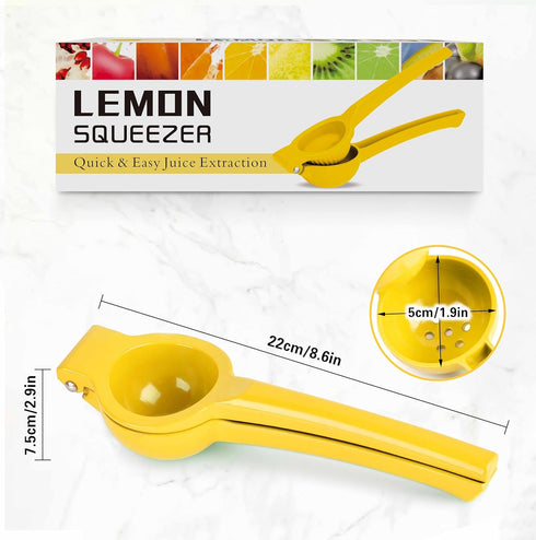 Lemon Squeezer Manual Juicer Citrus Lime Squeezer, Lemonade Squeezer, Press Handheld Lemon Juicer, Professional Hand Juicer Kitchen Tool...