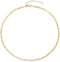 MEVECCO Dainty Evil Eye Protection Necklace,14K Gold Plated Cute Delicate Handmade Tiny Bead Necklace for Women...