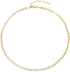 MEVECCO Dainty Evil Eye Protection Necklace,14K Gold Plated Cute Delicate Handmade Tiny Bead Necklace for Women...