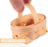 MAGICLULU 12Pcs Mini Woven Baskets with Handles Wooden Candy Gift Baskets Miniature Dollhouse Baskets for Craft Wedding Birthday Party Favors Home...