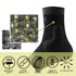 Adjustable Foot Socks, Ankle Brace Compression Support Sleeve with Silicone Gel, Arch Support - Boosts Recovery from Joint Pain, Sprain, Plantar F...