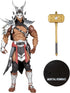 McFarlane Toys Mortal Kombat Shao Kahn (Platinum Kahn) 7" Action Figure with Accessories...