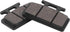 Motorcycle Disc Brake Pad, 1 Pair ATV Front Disc Brake Pads Fit for GY6 50cc Scooter Moped ATV Motorcycle Scooter...