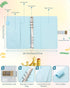 100 Envelope Challenge Binder with Lock - A5 Money Saving Budget Binder Easy and Fun Way to Save $5,050 Savings Challenges Book with Envelopes (Bl...