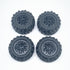 4PCS Replacement 85MM Tire Wheel Tyre RC Spare Parts Compatible with JJRC Q117-A Q117-B RC Car...