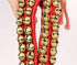 NEW Red Classical Dancing Indian Ethnic Ghungroo Anklet Women Jewellery 2 MRS,6.19...