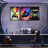MUWAK Gaming Room Decor Wall Art Set of 3 - Video Gaming Controller Gamer Wall Decor, Gaming Canvas Poster Room Decor for Boys Room Kids Game Room...
