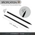 Conext Link 5X Nylon Plastic Spudger Stick Pry Opening Repair Tools for iPhone iPad Laptops ?88705?...