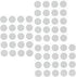 60 Pcs/Set Earbuds Filters Earphone Filter Mesh, Earphone Protective Filters Earphone Accessories, Earbud and in-Ear Headphones, Headphones and Ea...