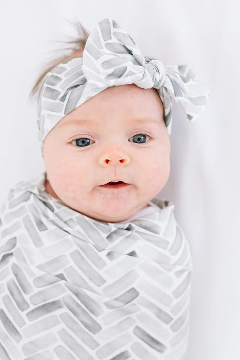 Copper Pearl Baby Bows: Stylish Headbands for Baby Girls, Premium Soft and Stretchy Baby Headbands, Perfect for Newborns, Trendy Designs - Alta...