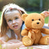10 Inch Bear Stuffed Animal First Bear Baby Shower Bear Plush Toy for Wedding Birthday Baby Shower Party Favor Gift(Brown)...