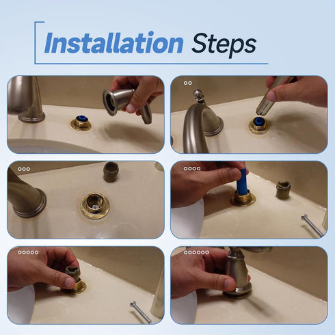 97479 Stem Extension Kit Repair Kit Replacement Parts for Moen Monticello Widespread Bathroom Sink Faucet Cartridge...