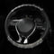 Diamond Car Steering Wheel Cover, Bling Crystal Rhinestone Car Steering Wheel Cover Universal, 15 Inch Anti-Slip Wheel Protector for Women or Men,...