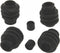 ACDelco Professional 18K1925 Front Disc Brake Caliper Rubber Bushing Kit with Seals...