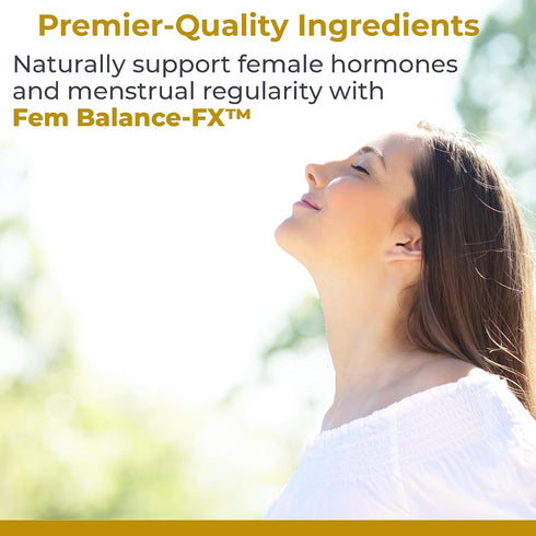 Fem Balance-FX, 60 Capsules, Vegan Product - Comprehensive Female Formula for Premier Female Health Support...