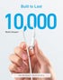 Anker USB C Cable, 310 USB C to USB C Cable (6 ft), (60W/3A) USB C Charger Cable Fast Charge for iPhone 15/15Pro, Max,Samsung Galaxy S23, iPad Pro...
