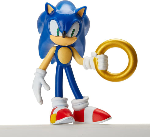 Sonic The Hedgehog Action Figure Toy – Sonic The Hedgehog figure with Tails, Knuckles, Amy Rose, and Shadow figure. 4 inch Action Figures - Sonic ...